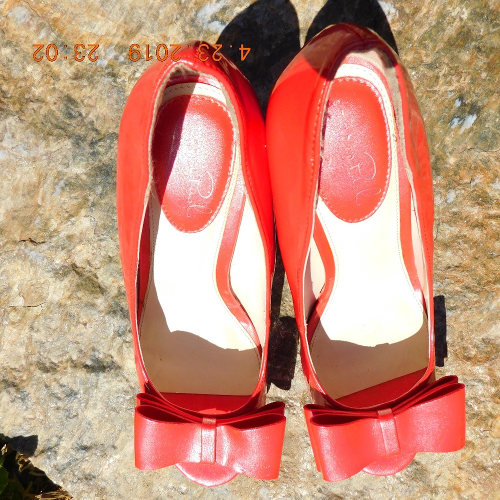 Studio Paola Peep Toe Pump Coral - Picture 3 of 8